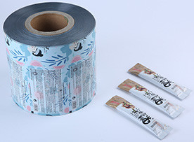 Filme laminado saquinho da folha de alumínio de rolo de filme BOPP para cookies