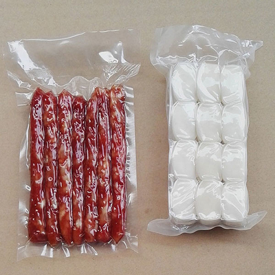 O costume plástico transparente imprimiu sacos que de empacotamento 3 lados selam o alimento seco