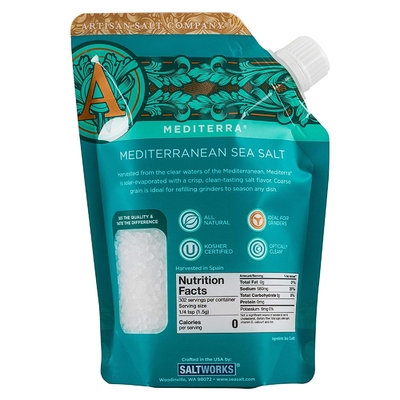 Logotipo feito sob encomenda o corpo impresso do sabão líquido do saquinho de sal do mar 250ml esfrega o saco de empacotamento com marca própria
