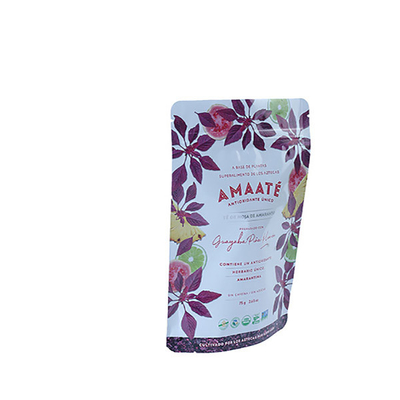 A prova Resealable do cheiro ensaca o malote de empacotamento inferior liso da especiaria  do saco 180mic do malote da folha