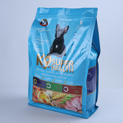 O fechamento do fecho de correr do saco do empacotamento de alimentos para animais de estimação de Mylar Edibles está acima do malote