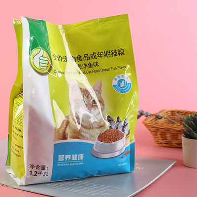 Do deleite reciclável do cão 600g do empacotamento de alimentos para animais de estimação do fechamento 12kg do fecho de correr sacos de empacotamento