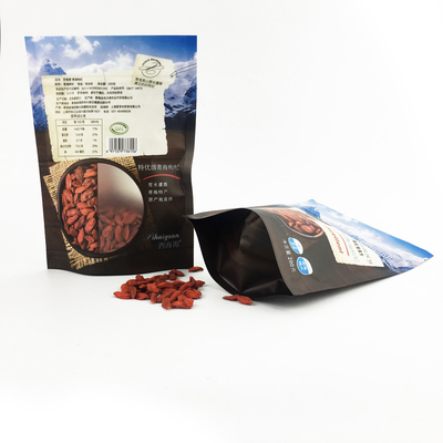 Matte Plastic Aluminum Foil 25g Resealable levanta-se malotes para o empacotamento de alimento