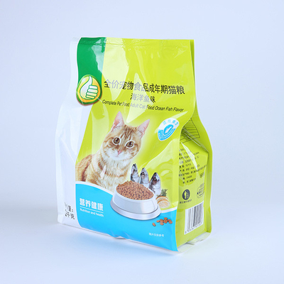 suporte do saco do empacotamento de alimentos para animais de estimação 12oz acima do cão plástico Cat Treats do malote do fechamento do fecho de correr 16oz