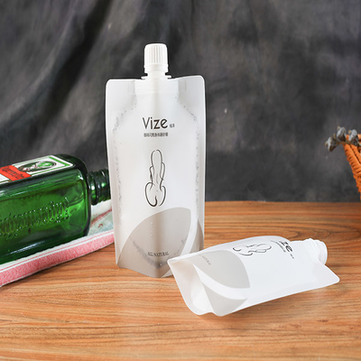 Malote laminado do bico de 8.6mm que empacota líquidos de Juice Stand Up Pouches For