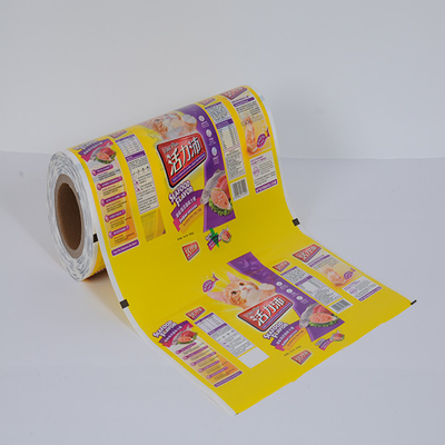 Os sacos Honey Sachet Food Packaging Plastic do alimento rolam a folha de alumínio da cópia plástica da embalagem do rolo