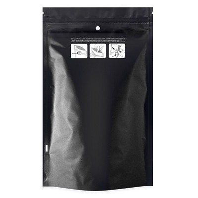 Sacos preto e branco de Mylar dos sacos resistentes  da criança de Matte Laminating Pouches 180mic