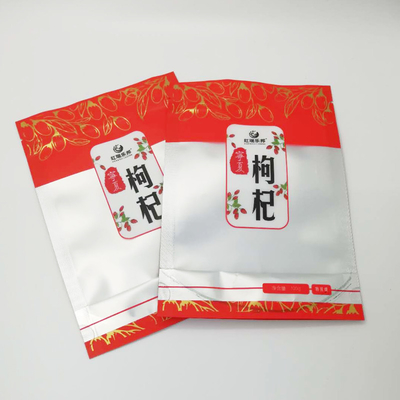 Malotes  holográficos Resealable brancos de Doypack Matte Food Storage Foil Pouch