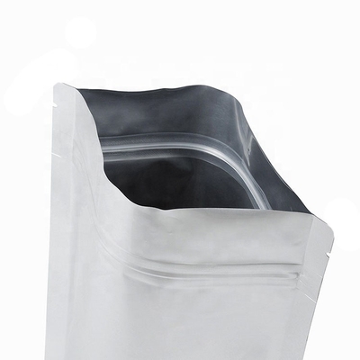 O zíper Resealable preto do zíper 50g ensaca a prova do cheiro de Mylar levanta-se o malote