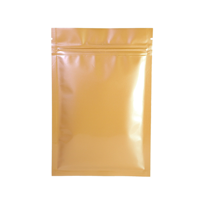 Sacos Resealable polis Resealable Matt Black Bag de Mylar BRC da prova do cheiro do zíper
