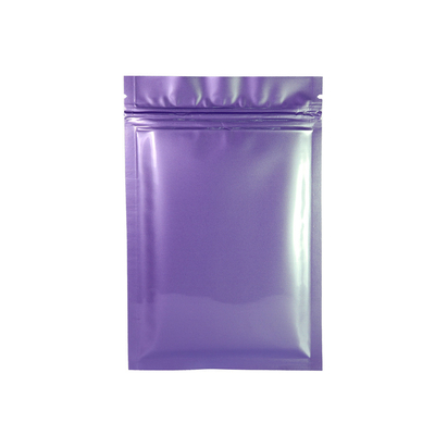 Sacos Resealable polis Resealable Matt Black Bag de Mylar BRC da prova do cheiro do zíper