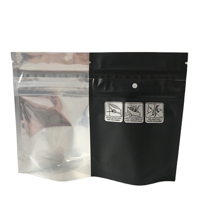 O CR resistente dos sacos da criança Resealable da flor BRC retira o selo  do aperto do malote de 60mic Mylar