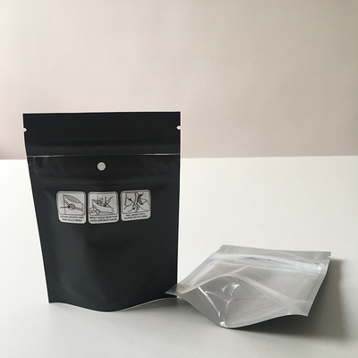 O CR resistente dos sacos da criança Resealable da flor BRC retira o selo  do aperto do malote de 60mic Mylar