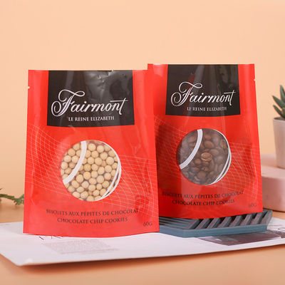 O suporte Compostable selado do produto comestível acima dos malotes 180mic levanta-se malotes da barreira