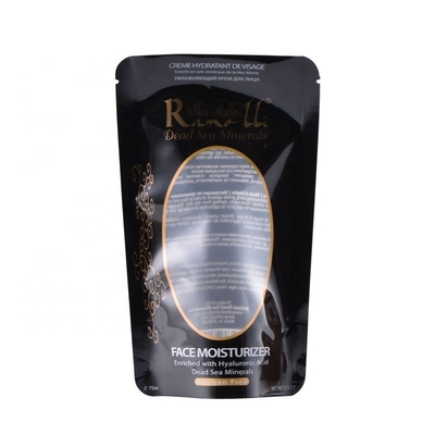 levantar-se 200G malote resealable com o sal impresso feito sob encomenda  do mar que empacota com janela ou sem janela